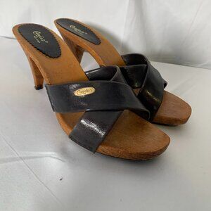 Vintage Candies Women's Shoes Size M Style Cortina Color Navy- Never Been Worn